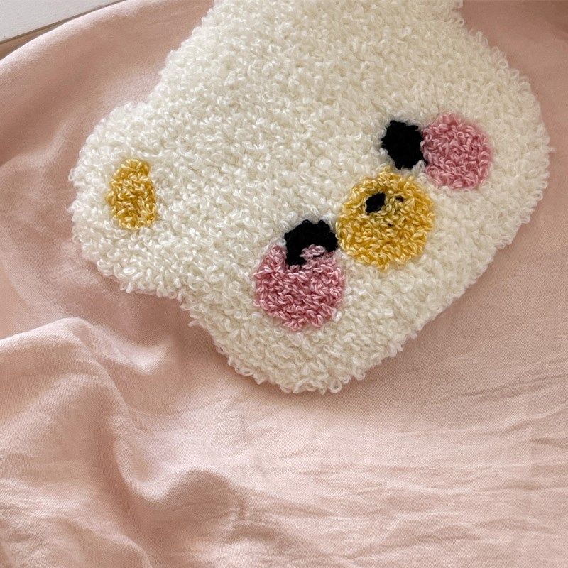 简约风可爱床上四件套水洗棉毛巾绣床单被套非纯棉学生宿舍三件套,淘宝优惠券,粉丝福利购,淘宝优惠卷