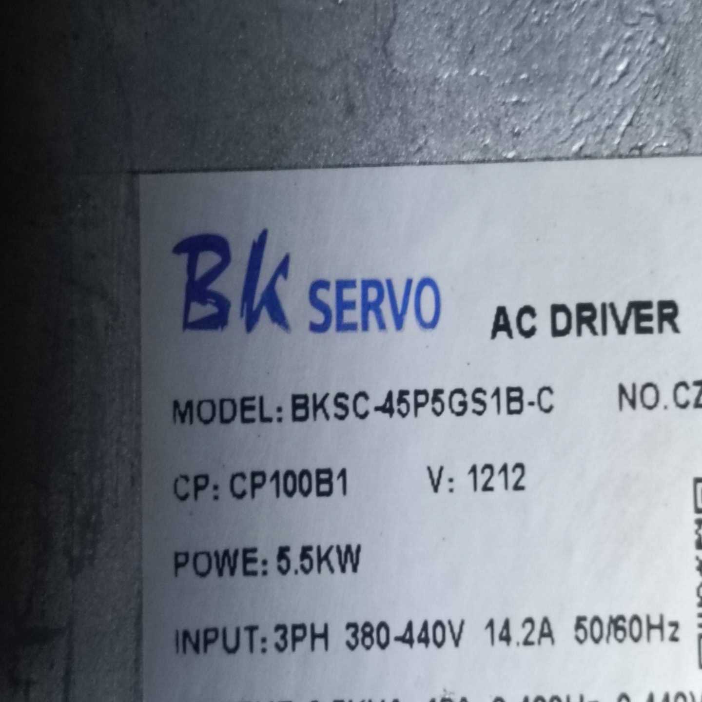 BKSC-45P5GS1B-C超同步5.5kw驱动询价 - 图0