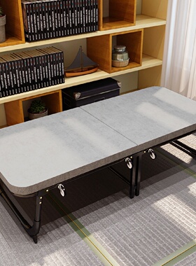 定制折叠床单人床办公室午休床午睡木板床海绵床简易陪护小床