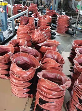 圆形直筒伸缩式通风帆布软连接帆布防护罩量大优惠