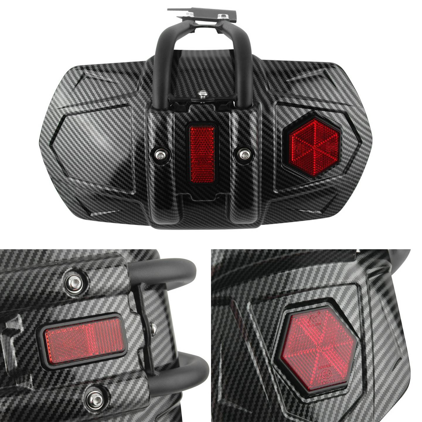 适用阿普利亚GPR150/125GPR250CR150改装后挡泥板水转印挡水板 - 图0