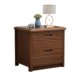 Walnut full solid wood bedside table household bedroom storage cabinet small apartment Chinese modern simple bedside cabinet