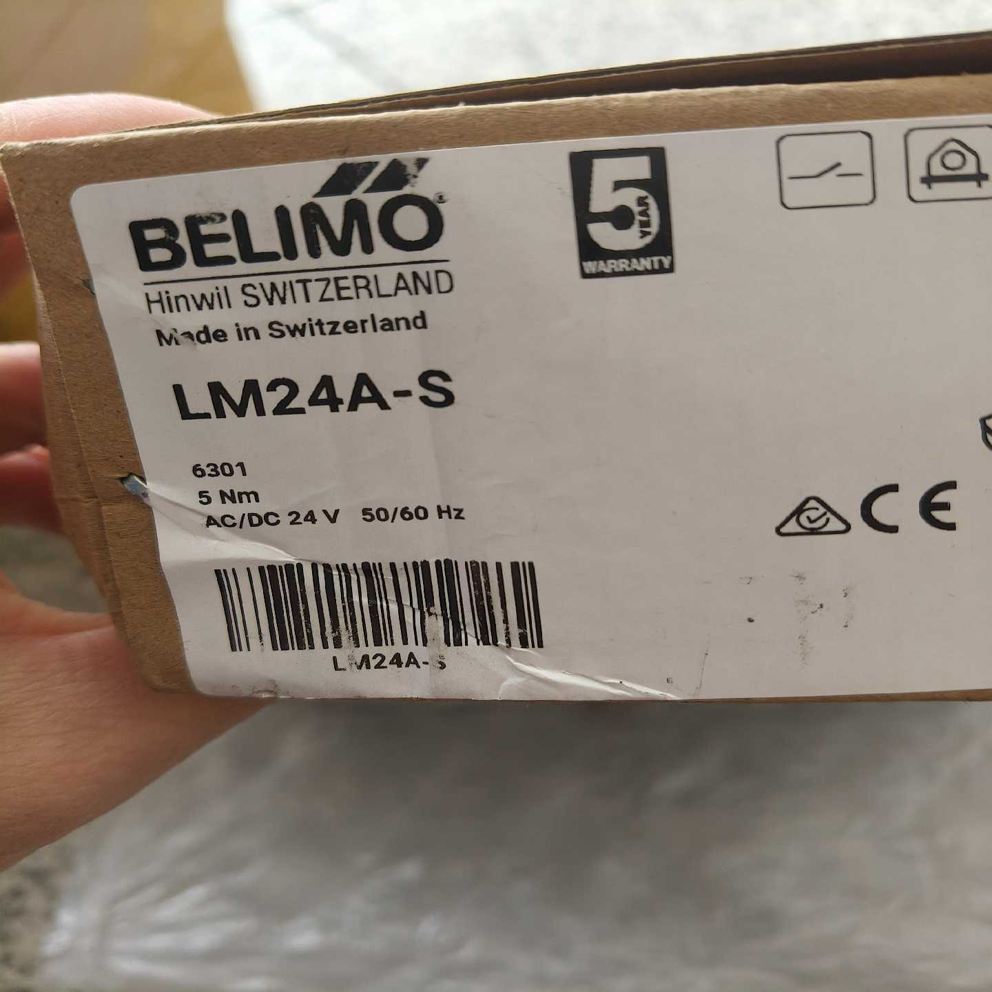 【议价】博力谋BELIMO,LM24A-S风阀执行器,正适用 - 图0