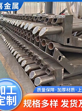 防撞护栏立式栏杆河道景观桥梁护栏支持制作Q235铸铁铸钢立柱