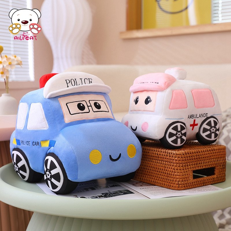 卡通小汽车抱枕公仔毛绒玩具男孩摆件儿童睡觉布娃娃宝宝安抚玩偶,淘宝优惠券,粉丝福利购,淘宝优惠卷