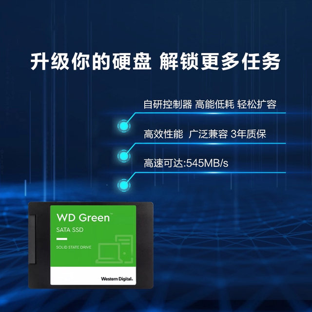 WD Western Digital SSD SATA interface green disk SanDisk