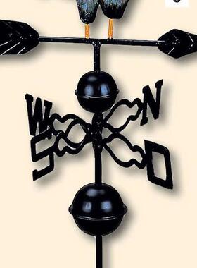 田园风格大鸡风向指向标屋顶楼顶塔顶风向标庭院阳台装饰花插摆件