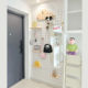 Customized storage rack for entrance entrance of the cave board solid wood cloud shape wall display storage wall hanging rack