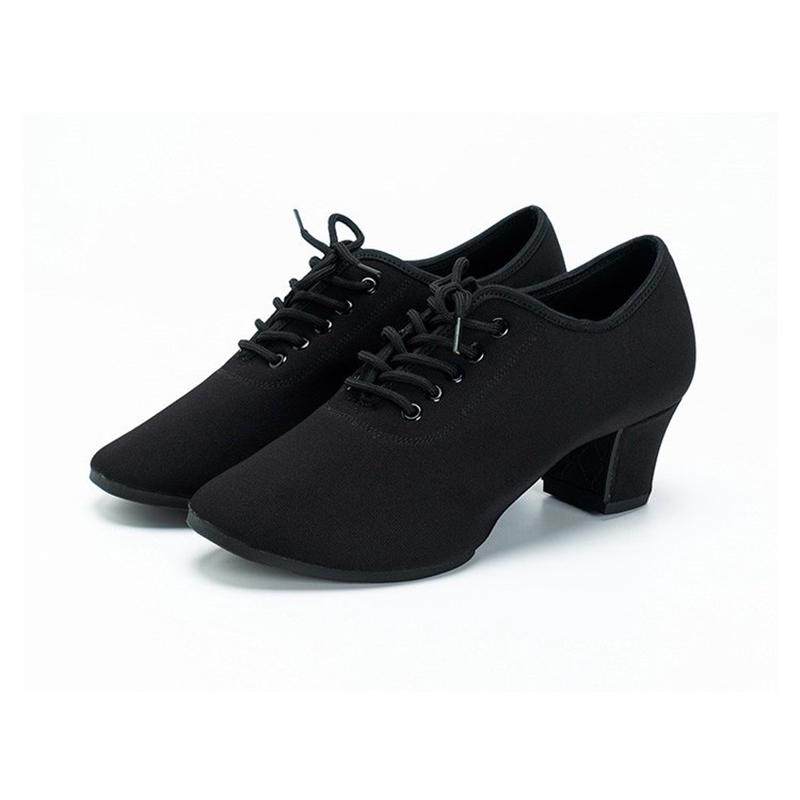 成人形体鞋带跟练功鞋拉丁舞鞋舞蹈鞋牛津布模特走秀鞋软底培训鞋,淘宝优惠券,粉丝福利购,淘宝优惠卷