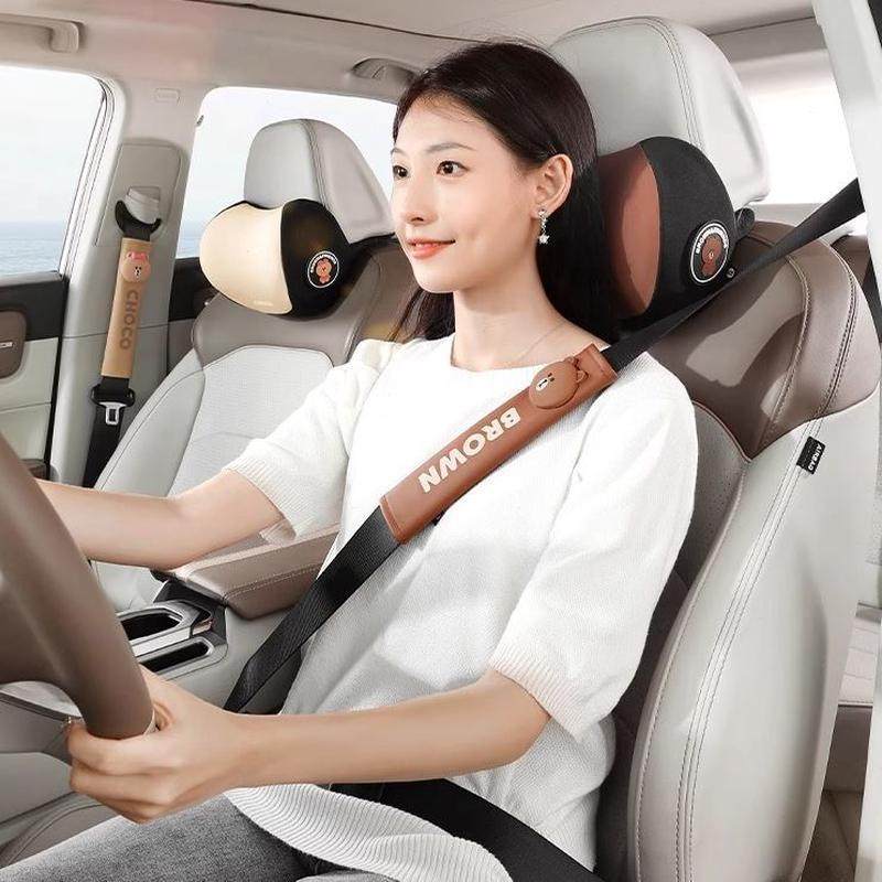 防磨车载勒保护套装饰汽车安全带护肩套卡通防保险带可爱儿童座椅,淘宝优惠券,粉丝福利购,淘宝优惠卷