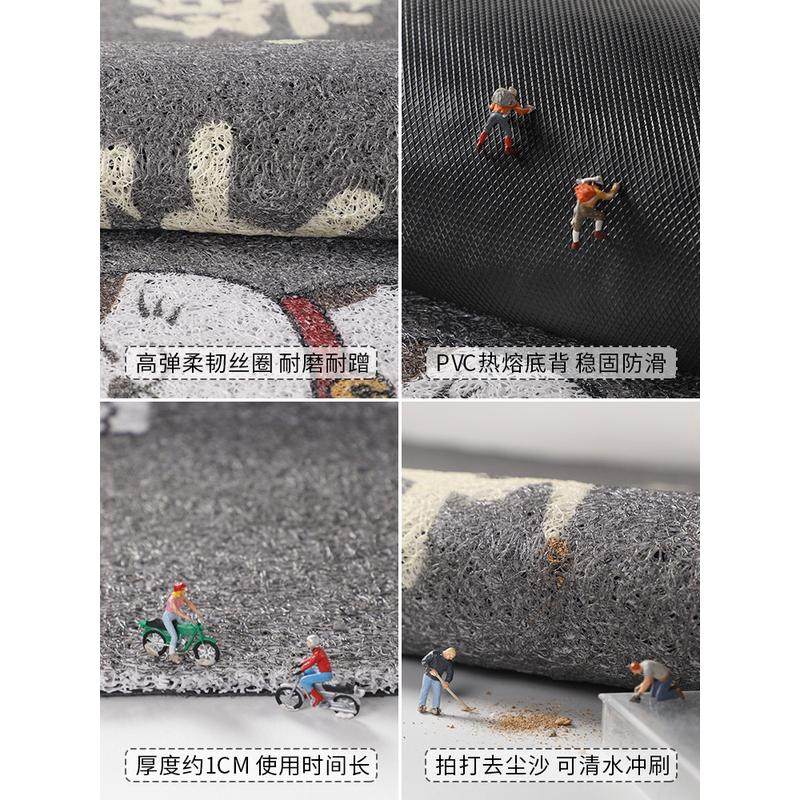 入户门地垫进门门口脚垫玄关2023新款丝圈门垫耐脏除尘进户门地毯,淘宝优惠券,粉丝福利购,淘宝优惠卷