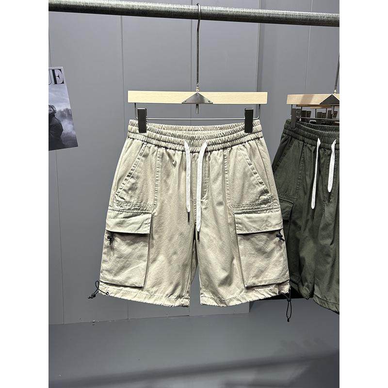 挺阔有型美式休闲全棉沙卡工装多口袋宽松直筒男士五分裤,淘宝优惠券,粉丝福利购,淘宝优惠卷