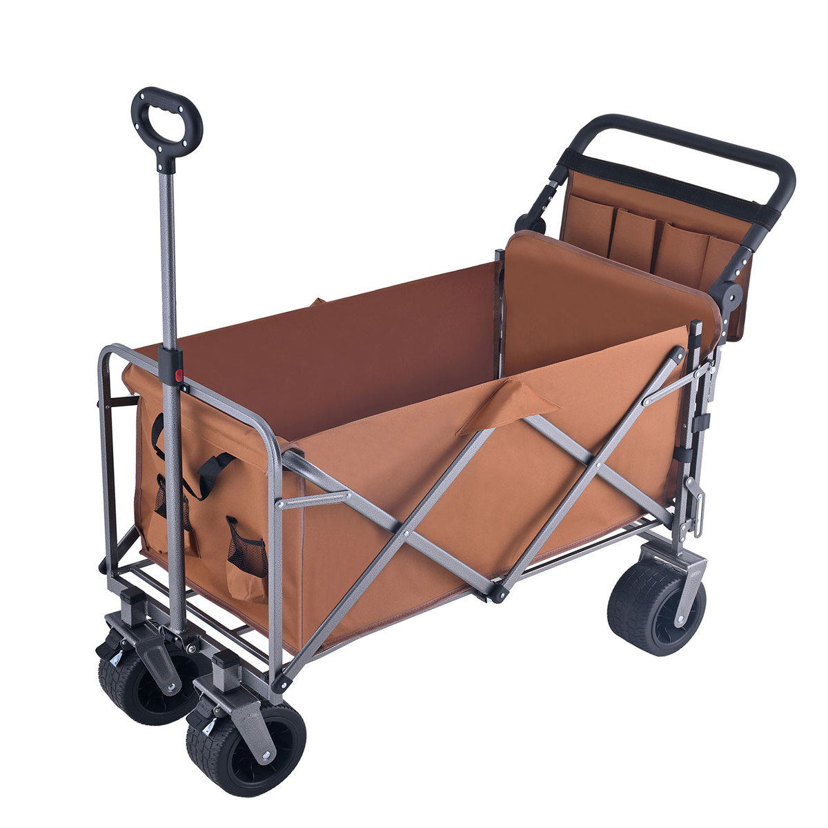 原野人露营推车推拉一体户外装备野营手推露营车大号加宽儿童可躺,淘宝优惠券,粉丝福利购,淘宝优惠卷