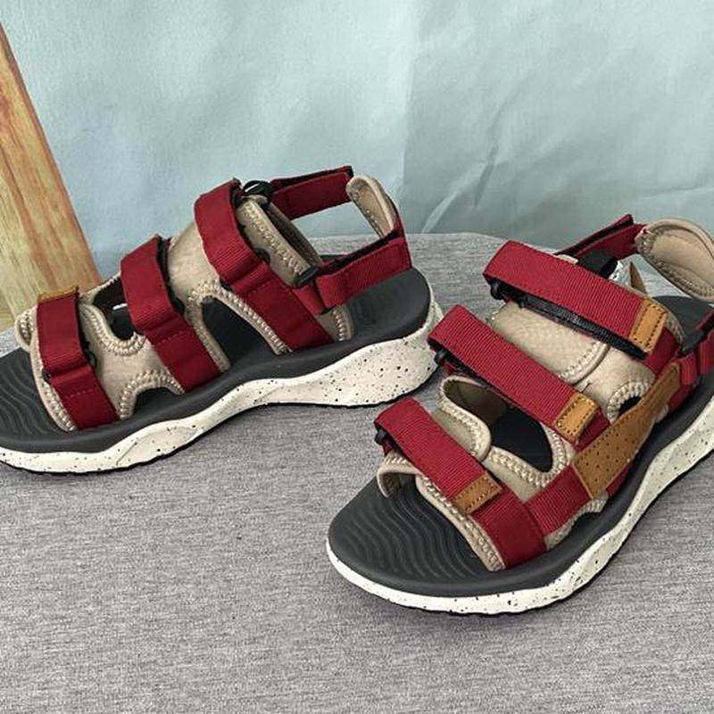 37码38码女户外凉鞋夏透气露趾轻便防滑魔术贴松糕厚底沙滩鞋40码,淘宝优惠券,粉丝福利购,淘宝优惠卷