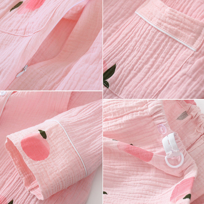 大码200斤孕妇月子服春夏薄款纯棉纱布产后喂奶哺乳睡衣家居服女,淘宝优惠券,粉丝福利购,淘宝优惠卷