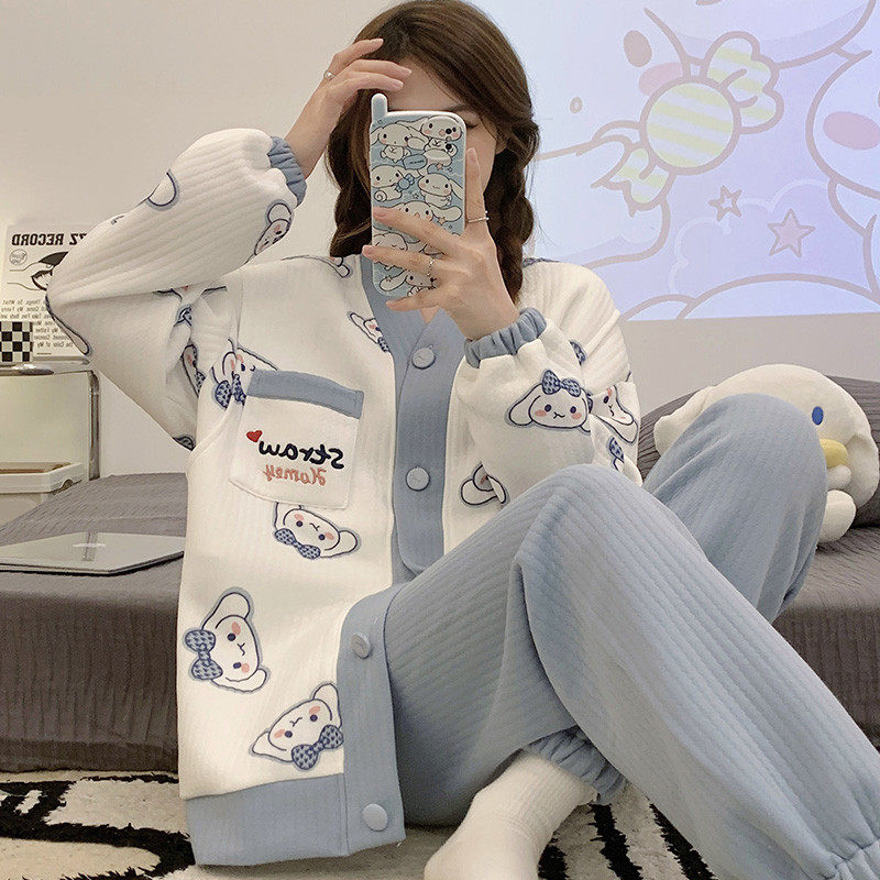 秋冬季月子服春秋产后十月份10空气棉孕妇孕期睡衣哺乳居服套装,淘宝优惠券,粉丝福利购,淘宝优惠卷