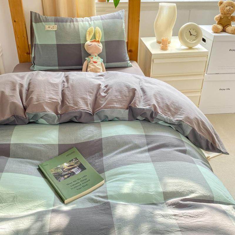 全棉纯棉宿舍床上三件套大学生被套四件套一整套单人床单,淘宝优惠券,粉丝福利购,淘宝优惠卷