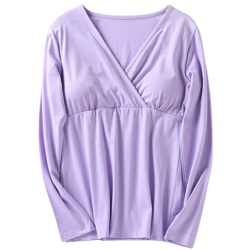 秋冬季纯棉产妇哺乳长袖喂奶衣月子服产后条纹睡衣家居服可外穿,淘宝优惠券,粉丝福利购,淘宝优惠卷