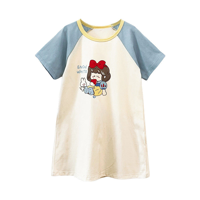 睡裙儿童夏款宝宝可爱防踢夏季薄款女孩夏纯棉公主睡衣,淘宝优惠券,粉丝福利购,淘宝优惠卷