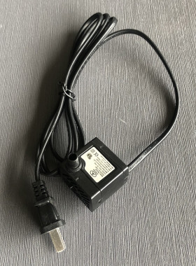 循环流水泵水景造景小型景观起雾烟雾假山流水盆景喷雾带灯抽水泵