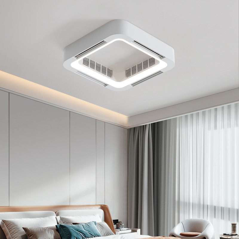 2024新款客厅无叶吸顶风扇灯家用卧室餐厅隐形电扇一体吊扇空调灯,淘宝优惠券,粉丝福利购,淘宝优惠卷