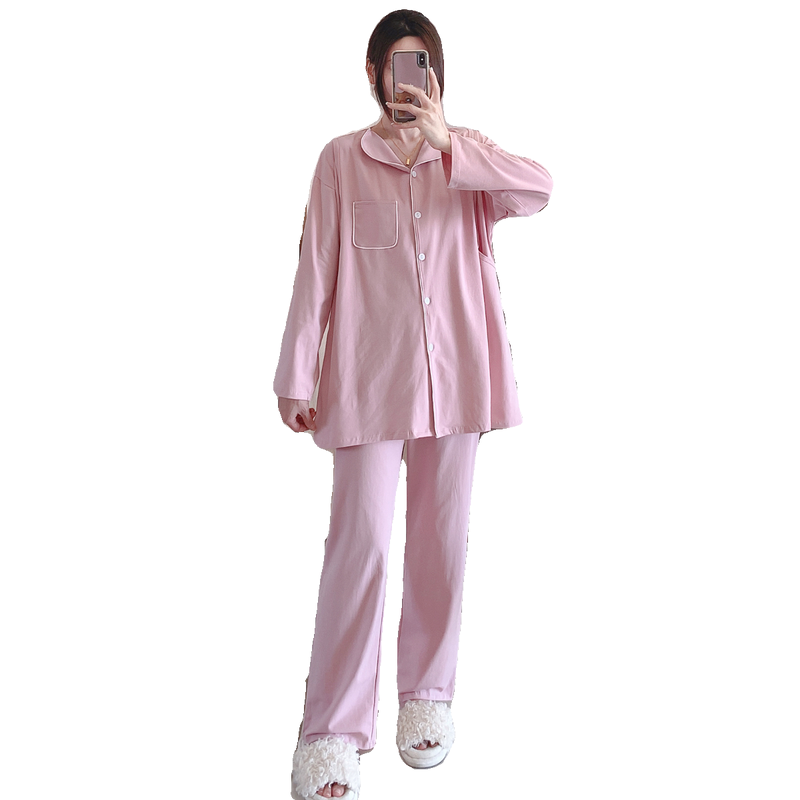 月子服孕妇睡衣大码200斤纯棉春秋产妇喂奶哺乳产后坐月子居服A,淘宝优惠券,粉丝福利购,淘宝优惠卷