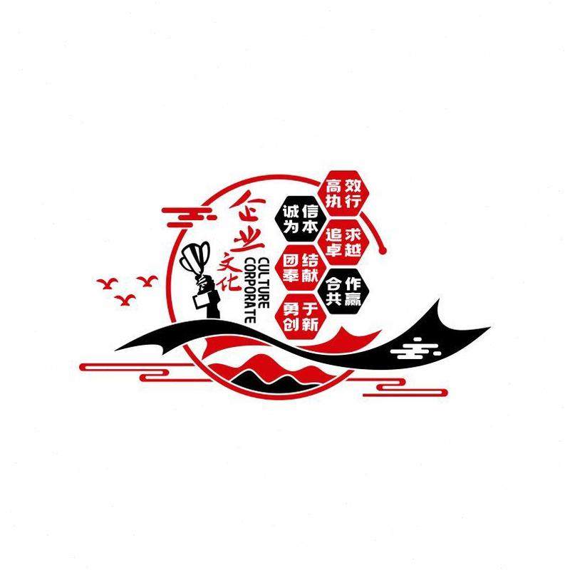 励志标语墙贴企业文化墙公司办公室墙面装饰团队背景墙会议室布置,淘宝优惠券,粉丝福利购,淘宝优惠卷