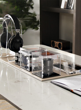 摄影音乐主题软装饰品样板房书房装饰书书桌台面摆件飘窗陈设品