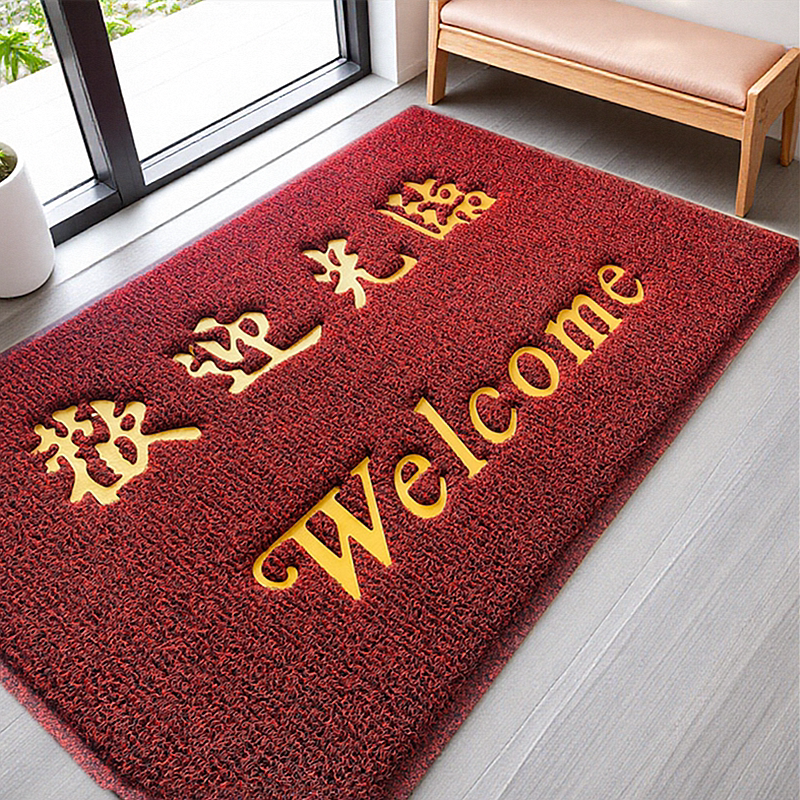 欢迎光临门垫进门脚垫酒店迎宾地毯定制logo商用店铺门口防滑地垫,淘宝优惠券,粉丝福利购,淘宝优惠卷