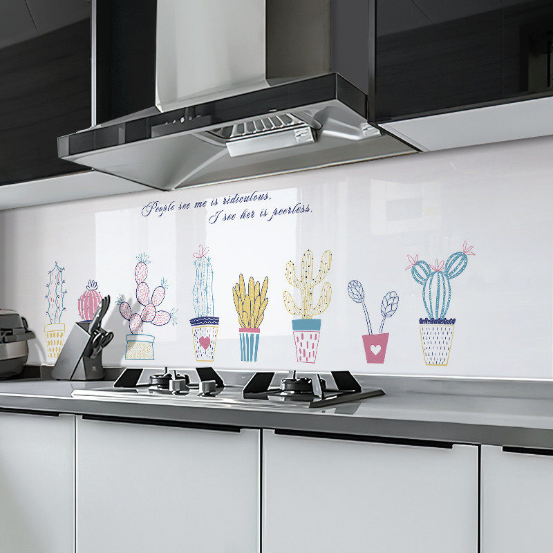 厨房防油贴纸自粘耐高温灶台水池台面墙壁防水防污橱柜瓷砖墙贴纸,淘宝优惠券,粉丝福利购,淘宝优惠卷