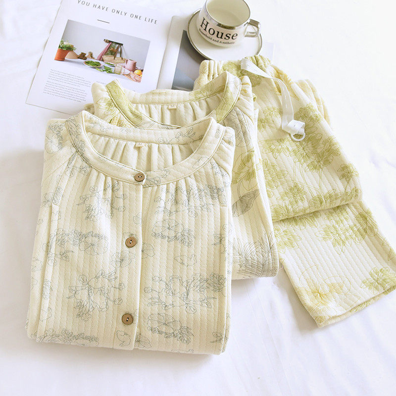 月子服春秋纯棉产后空气棉冬季纯棉10月份孕妇睡衣产妇喂奶家居服,淘宝优惠券,粉丝福利购,淘宝优惠卷