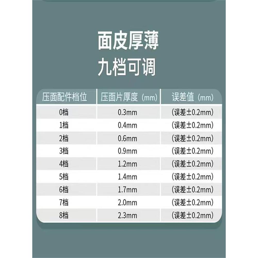 适配北美ACA厨师机压面配件DC830/EC800/CG108不锈钢面条制作工具 - 图2