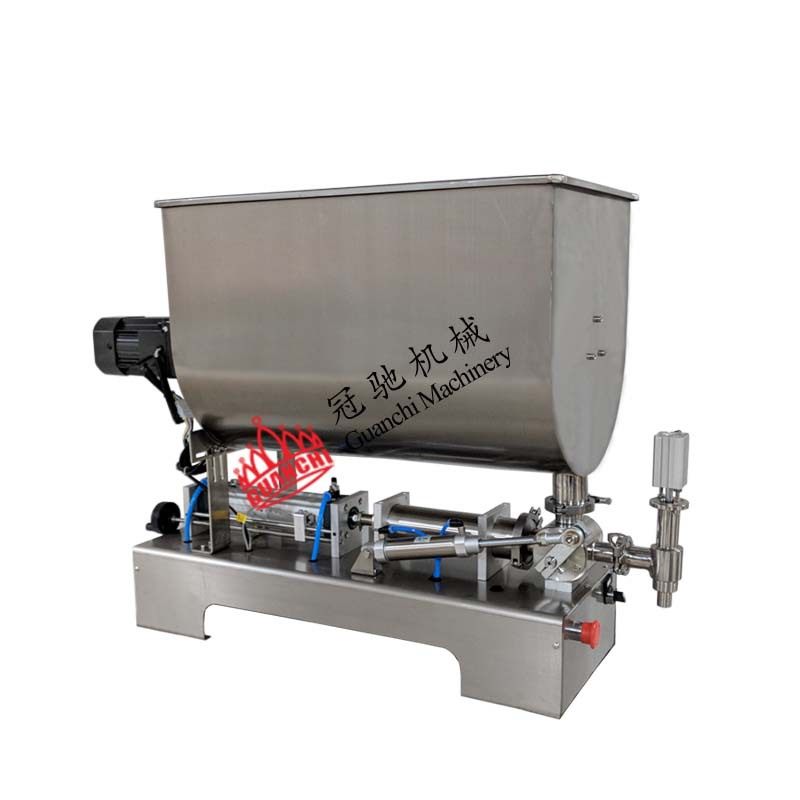 卧式搅拌酱料灌装机火锅底料辣椒酱牛肉香菇酱加热搅拌膏体灌装机,淘宝优惠券,粉丝福利购,淘宝优惠卷