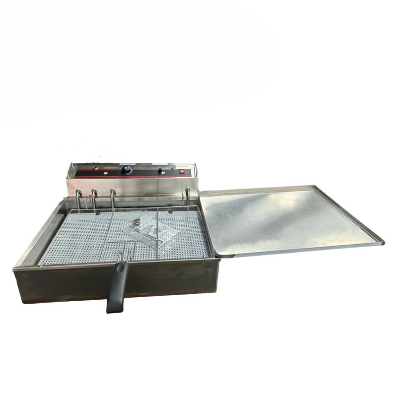 28L商用油炸机可炸薯条蔬菜肉类鸡肉带压网托板大容量油炸设备,淘宝优惠券,粉丝福利购,淘宝优惠卷