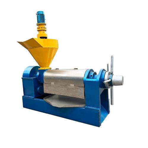 菜籽花生大豆圆排榨油机 油坊茶籽油压榨设备 棕榈果炸油机 - 图0