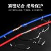 Transparent heat shrinkable tube ring protective sleeve data cable repair environmentally friendly insulating sleeve waterproof ultra-thin shrinkable wire tube