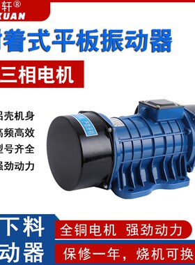 平板震动器附着水泥混凝土砼建筑筛沙料斗振动电机220V单三相380V