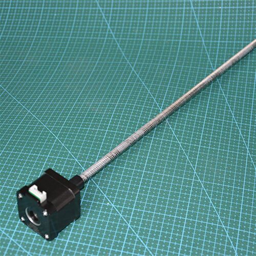 3D打印机配件 直线丝杆步进电机 nema17 长度350mm tr8*8 - 图0