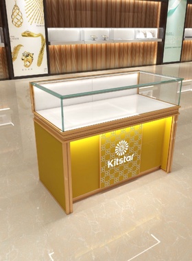 佛山厂家供应珠宝首饰展示柜陈列柜玻璃柜台商场珠宝柜台