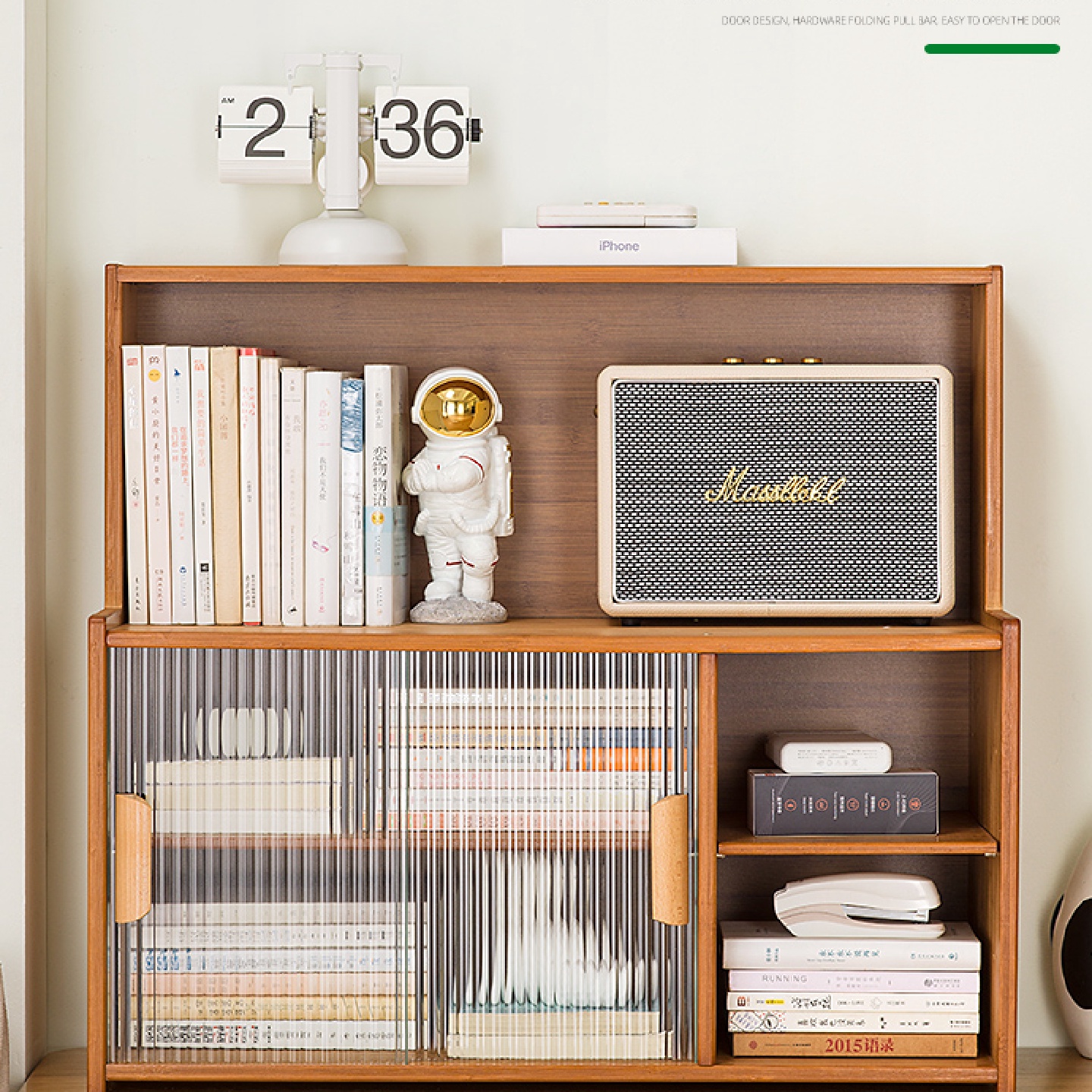 桌面书架置物架书柜书桌上收纳儿童阅读架办公桌简易客厅卧室家用 - 图2