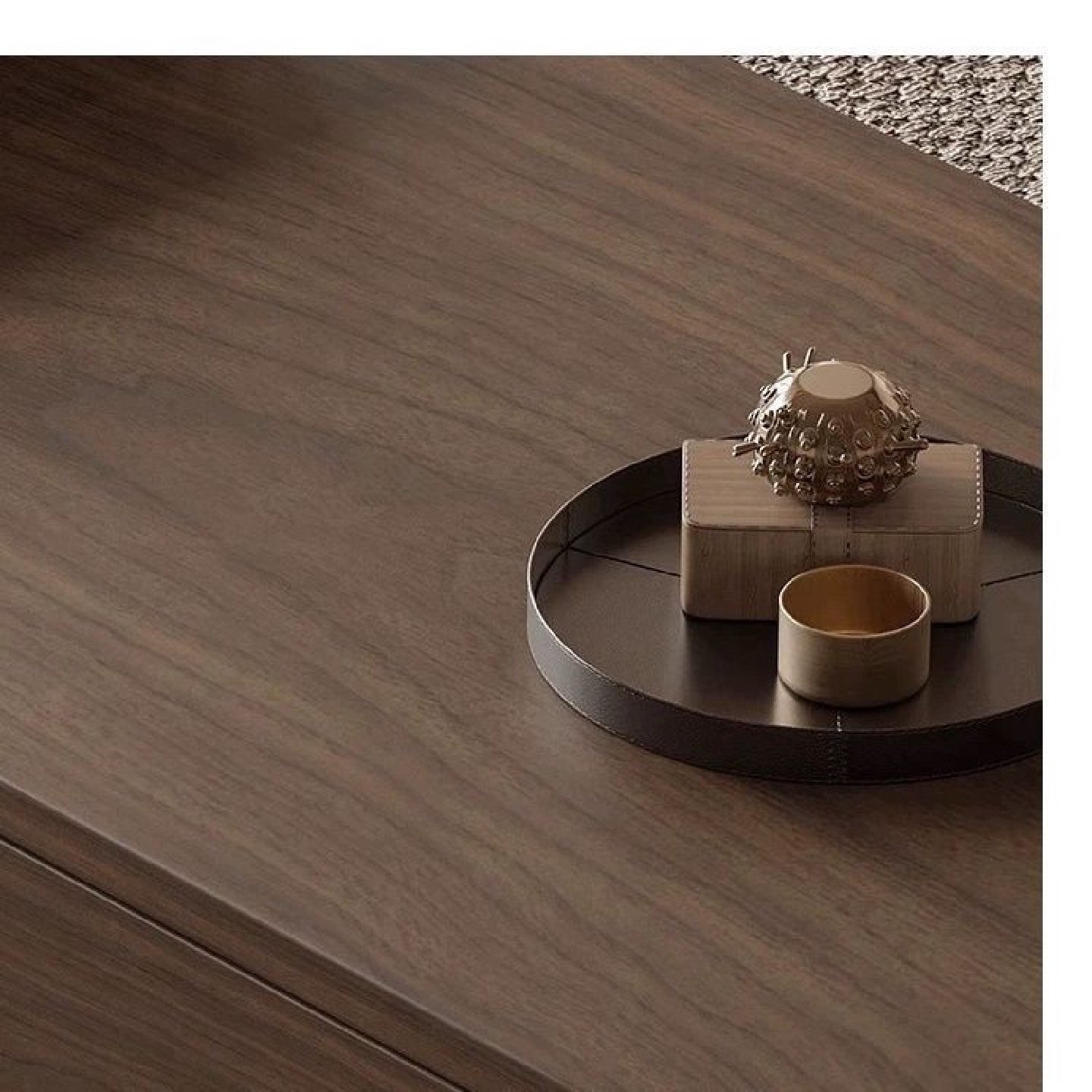 胡桃木色茶几客厅家用小户型现代简约中古风实木诧寂风电视柜组合,淘宝优惠券,粉丝福利购,淘宝优惠卷