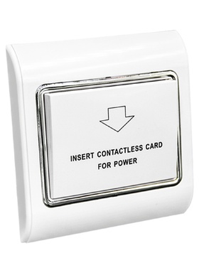 酒店宾馆插卡取电开关86型40A大功率延时断电节能感应卡厂家直销