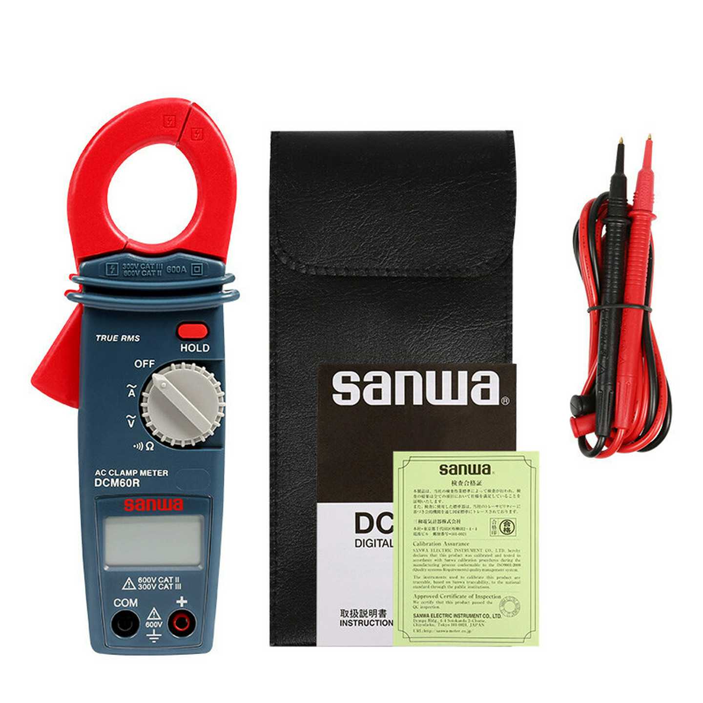 日本三和钳形万用表DCM60R/400AD钳形表DCM2000DRDCL1000钳型表 - 图1