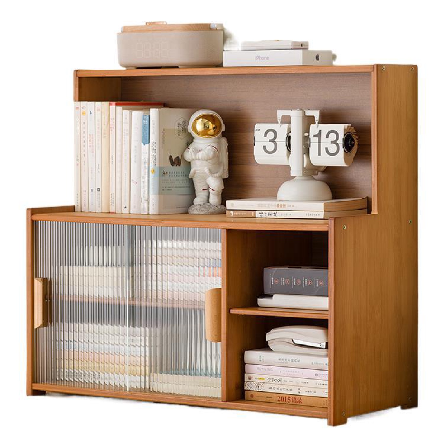 桌面书架置物架书柜书桌上收纳儿童阅读架办公桌简易客厅卧室家用 - 图3