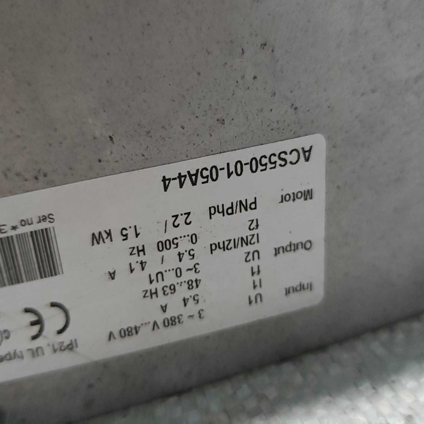 ABB变频器ACS550-01-05A4-4，，成色~询价 - 图0