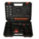Wholesale household hardware multi-function rechargeable lithium battery electric drill set high-power hand drill tool box electric tool
