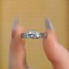 Silver Get Money Now Ring Simple Coin Style Ring Ring Gift Exquisite Temperament