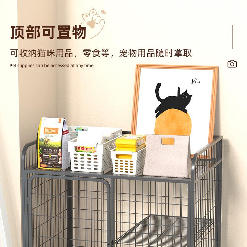 猫笼子猫别墅超大自由空间猫笼三层家用猫屋猫房子猫柜猫窝猫爬架 - 图0