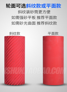 正品台湾美娜meina斜纹刻沟平面橡胶抛光轮砂带砂光机轮砂套轮辊