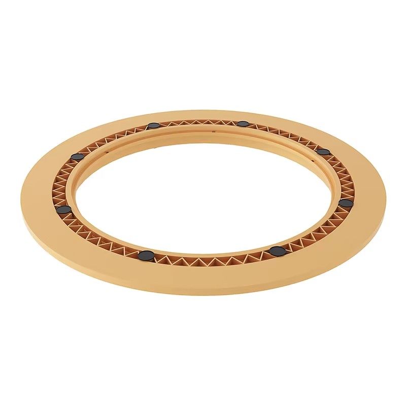 实木岩板圆桌自动转盘底座 2025 新款饭店玻璃圆盘静音旋转器转芯,淘宝优惠券,粉丝福利购,淘宝优惠卷